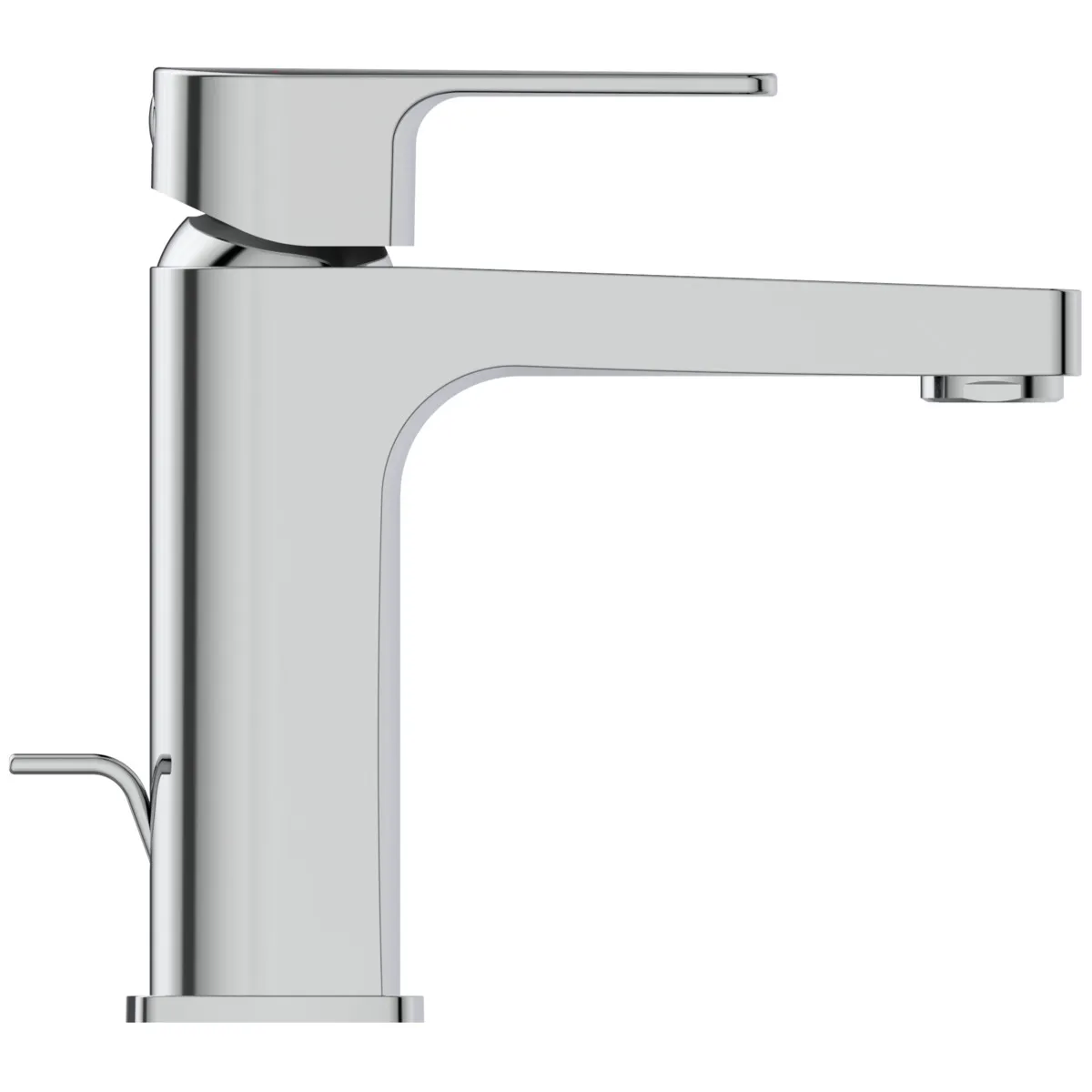 Waschtischarmatur Cerafine D, H105, BlueStart, mit Ablaufgarnitur, Ausladung 120mm, Chrom Waschtischarmatur Cerafine D, H105, BlueStart, mit Ablaufgarnitur, Ausladung 120mm, Chrom
