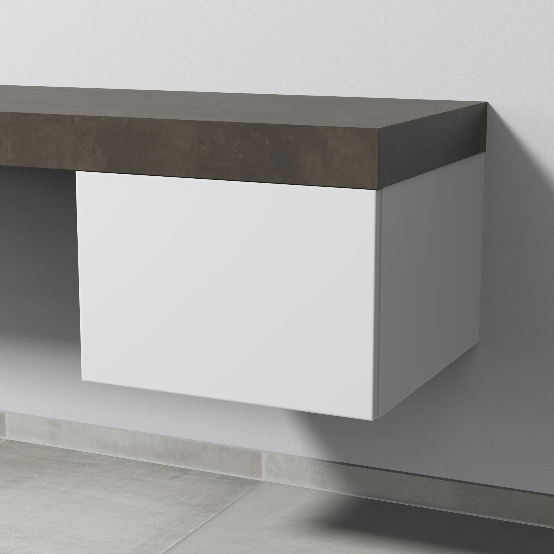 Sanipa Anbauschrank „2morrow“ 500 × 340 × 520 mm in Weiß (matt)