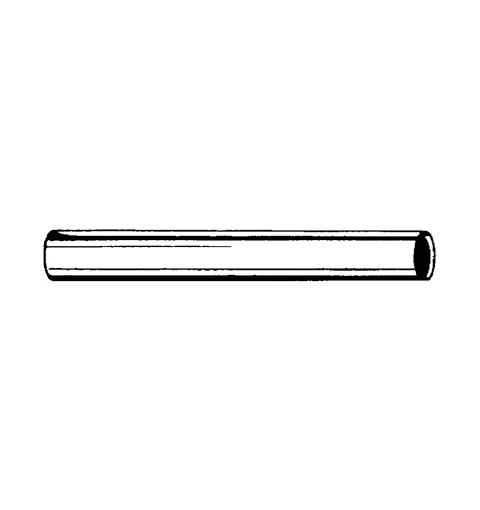 Kludi Abgangsrohr o.Bord - Serie BAD SIFONE, 1 1/4 Zoll x 290 mm, chrom, gerade Ausführung, D 32, L = 300 mm