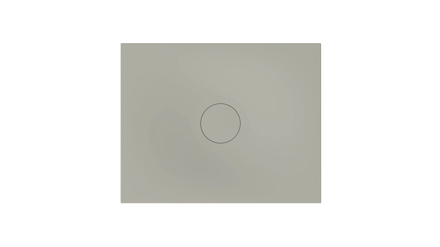 Bette rechteck Duschwanne „BetteAir“ 1000 × 800 mm ohne Oberflächenbeschichtung, mit BetteGlasur Plus, ohne Wannenträger, in Stone