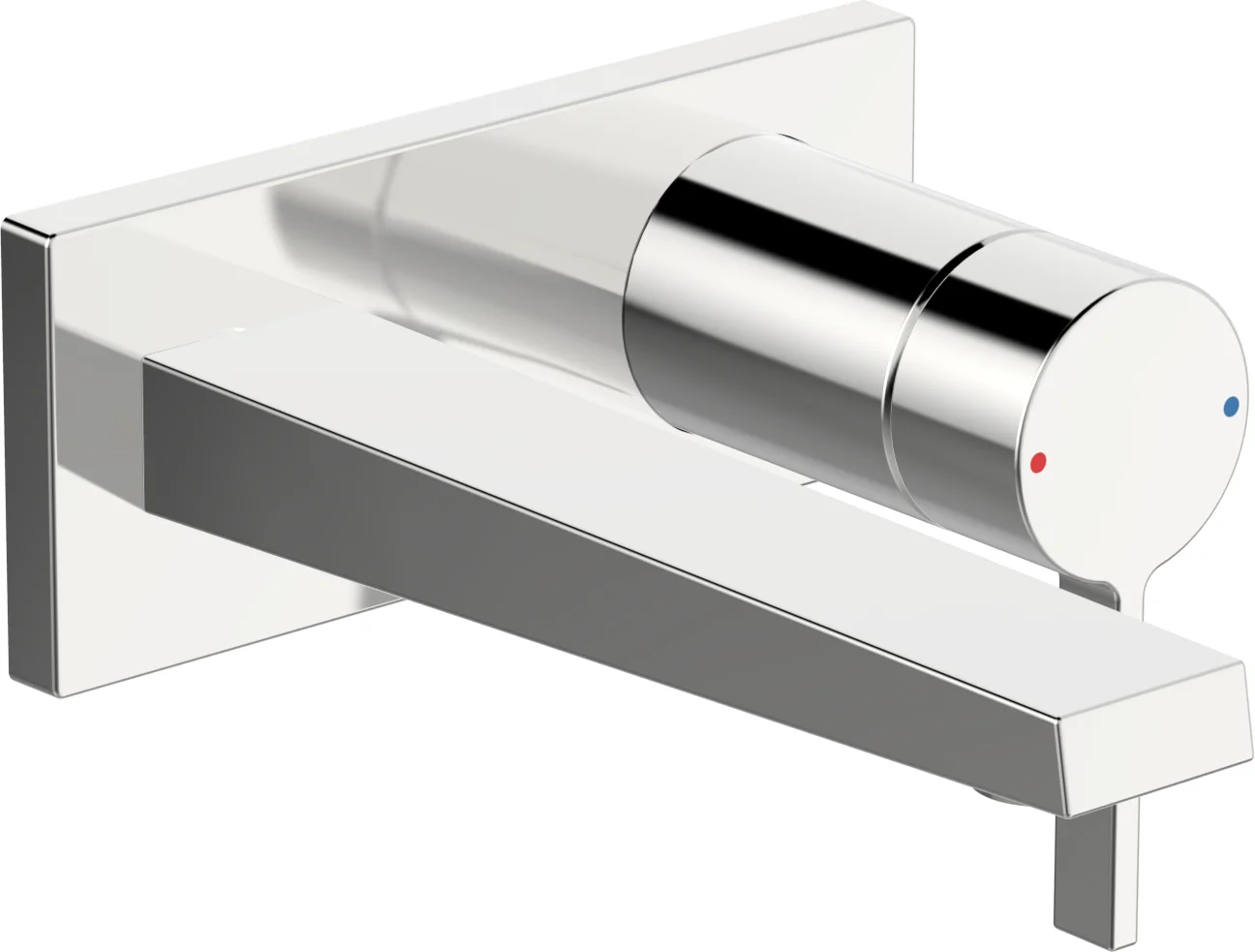 HansaLOFT Waschtischarmatur HansaLOFT 5757 Rosette eckig Ausladung 197mm 4.0 DN 15 Chrom HansaLOFT Waschtischarmatur HansaLOFT 5757 Rosette eckig Ausladung 197mm 4.0 DN 15 Chrom