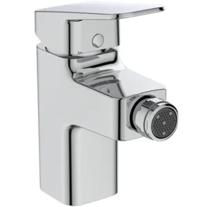 Bidetarmatur Ceraplan mit Ablaufgarnitur Ausladung 94mm Chrom