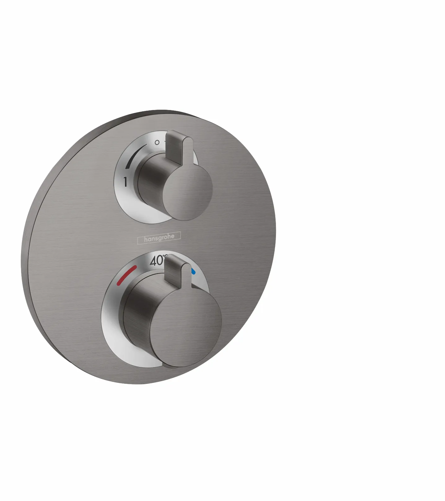 Thermostat Unterputz Ecostat S Fertigset 2 Verbraucher chrom Thermostat Unterputz Ecostat S Fertigset 2 Verbraucher chrom