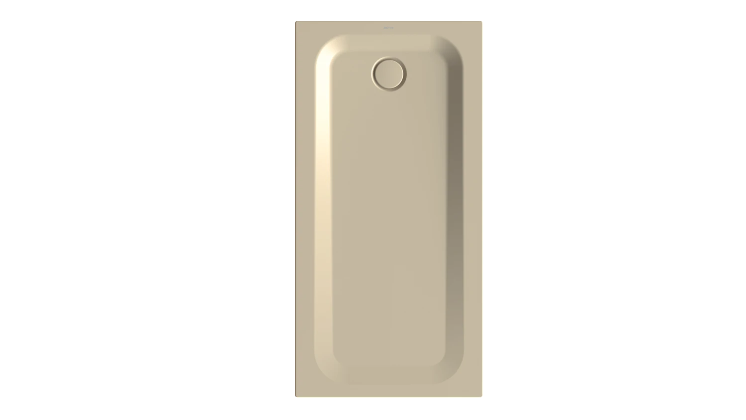 Bette rechteck Duschwanne „BetteUltra“ 1500 × 750 mm ohne Oberflächenbeschichtung, mit BetteGlasur Plus, ohne Wannenträger, in Sand