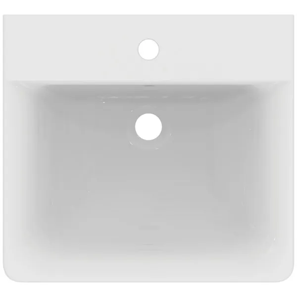 Waschbecken „Connect“ 50 × 46 × 17,5 cm, Hahnlochposition mittig Waschbecken „Connect“ 50 × 46 × 17,5 cm, Hahnlochposition mittig