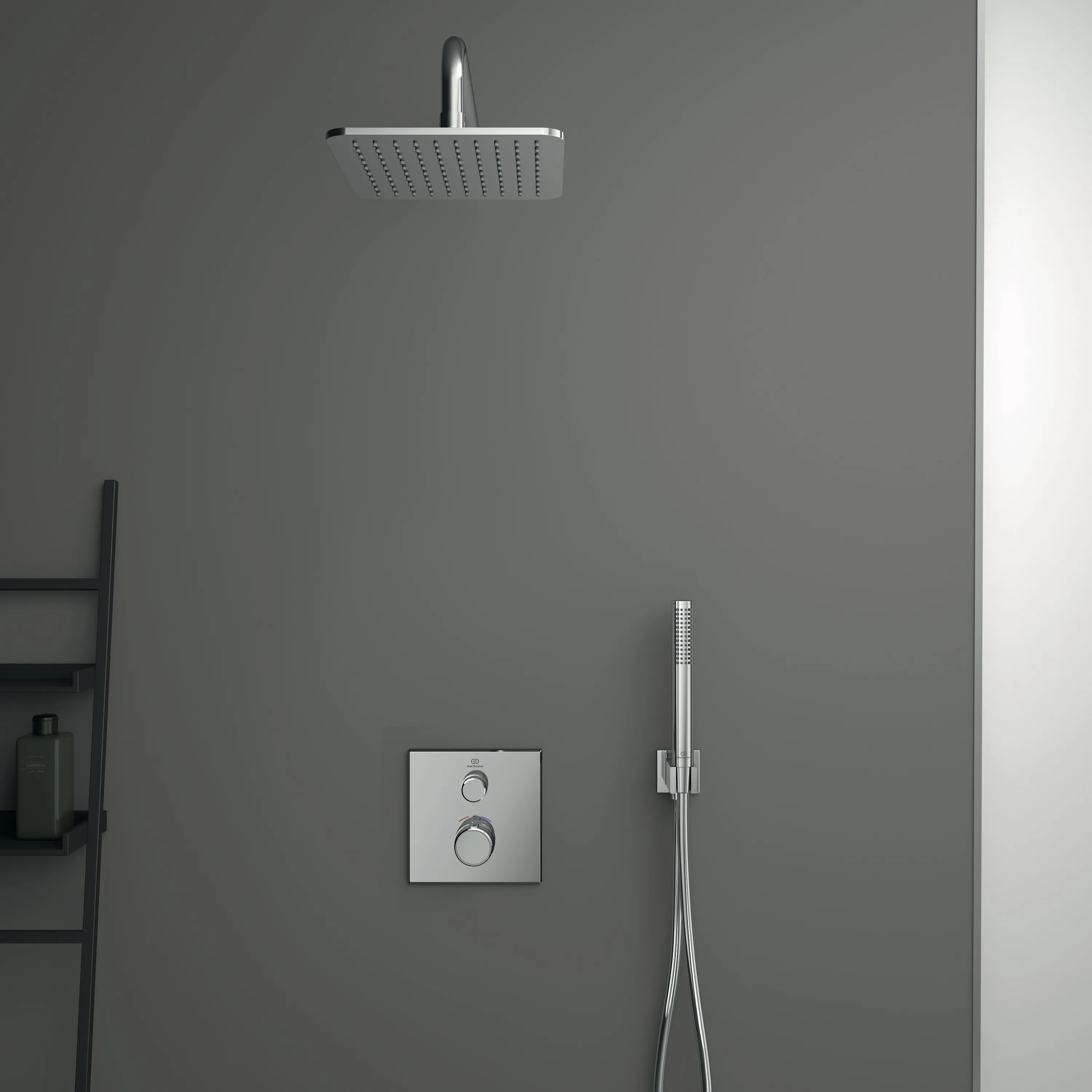 Brausethermostat Unterputz Ceratherm Navigo 1 Verbraucher Eckig Brushed Gold Brausethermostat Unterputz Ceratherm Navigo 1 Verbraucher Eckig Brushed Gold