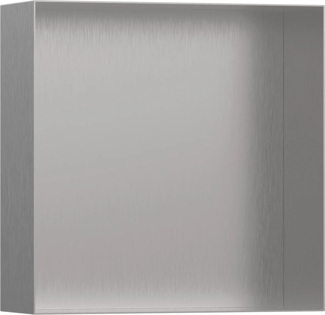 Hansgrohe XtraStoris Minimalistic Wandnische rahmenlos 300x300x100 mm Edelstahl V2A Hansgrohe XtraStoris Minimalistic Wandnische rahmenlos 300x300x100 mm Edelstahl V2A