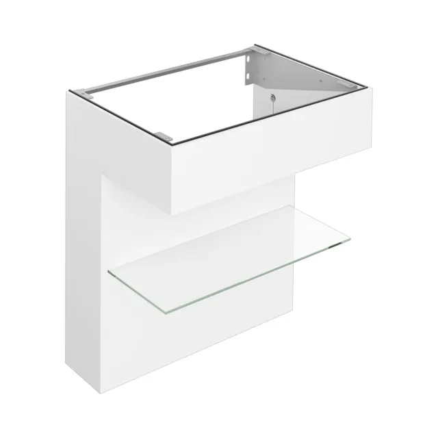 KEUCO Waschtischunterschrank „Edition 11 Art“ Weiß (Lack, seidenmatt), Weiß (Lack, seidenmatt), ohne Beleuchtung 800 × 870 × 490 mm KEUCO Waschtischunterschrank „Edition 11 Art“ Weiß (Lack, seidenmatt), Weiß (Lack, seidenmatt), ohne Beleuchtung 800 × 870 × 490 mm