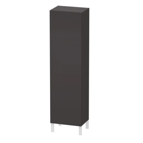 Duravit Hochschrank „L-Cube“ 50 × 176 × 36,3 cm Graphit Supermatt