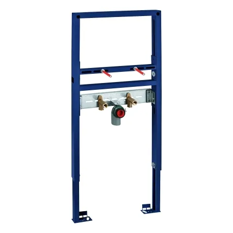 Waschtisch-Element Rapid SL 39052, 1,13 m Bauhöhe, für Einlochbatterie, für Vorwand- oder Ständerwandmontage, mit Schallschutz, 2 schallgedämmte Armaturenanschlüsse DN 15, HT-Ablaufbogen DN 50 Waschtisch-Element Rapid SL 39052, 1,13 m Bauhöhe, für Einlochbatterie, für Vorwand- oder Ständerwandmontage, mit Schallschutz, 2 schallgedämmte Armaturenanschlüsse DN 15, HT-Ablaufbogen DN 50