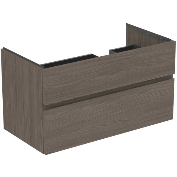 Ideal Standard Möbelwaschtischunterschrank Finesse 1000x505x550mm Ulme dunkel Ideal Standard Möbelwaschtischunterschrank Finesse 1000x505x550mm Ulme dunkel