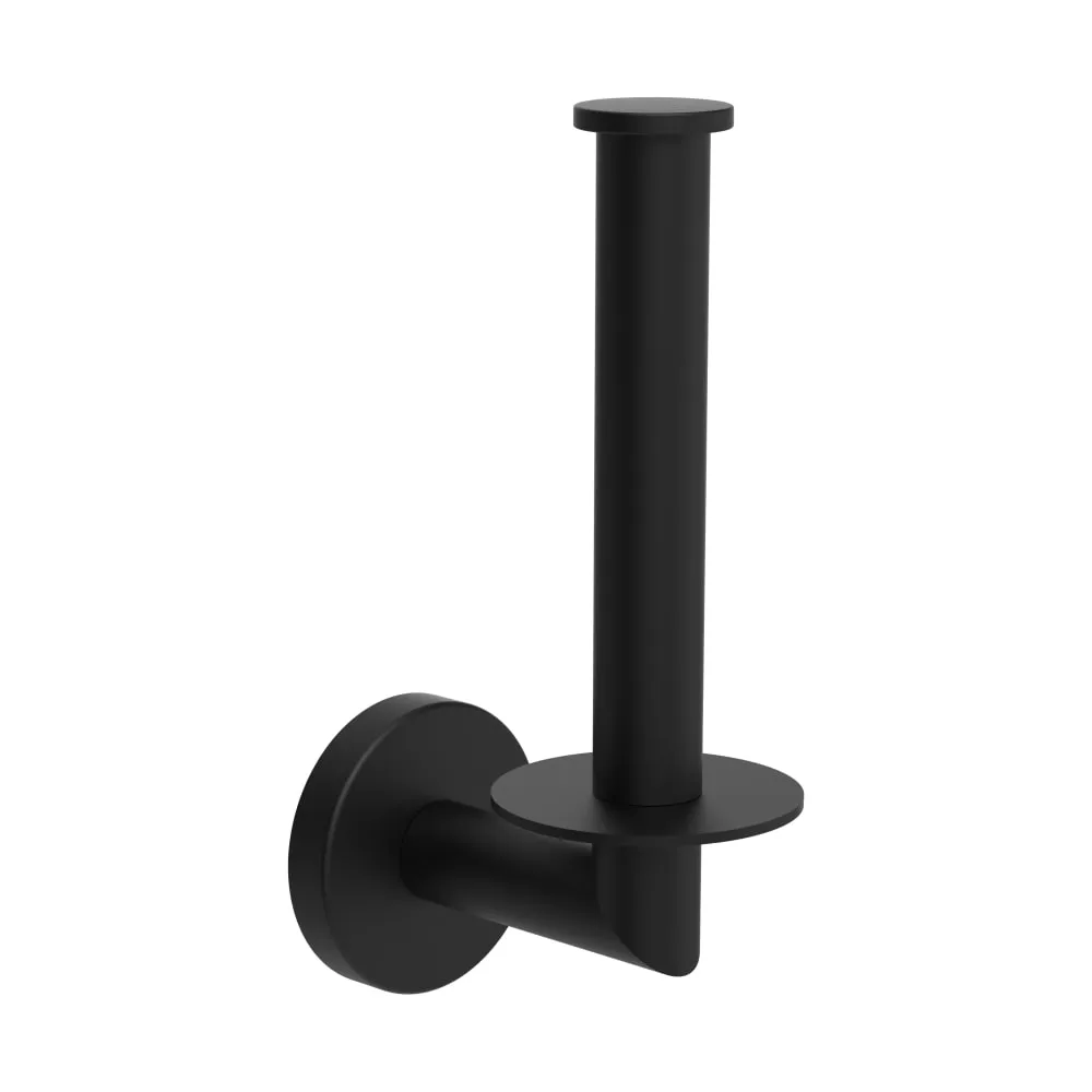 Niara WC-Papierhalt. vertikal 38406.2 titanschwarz matt