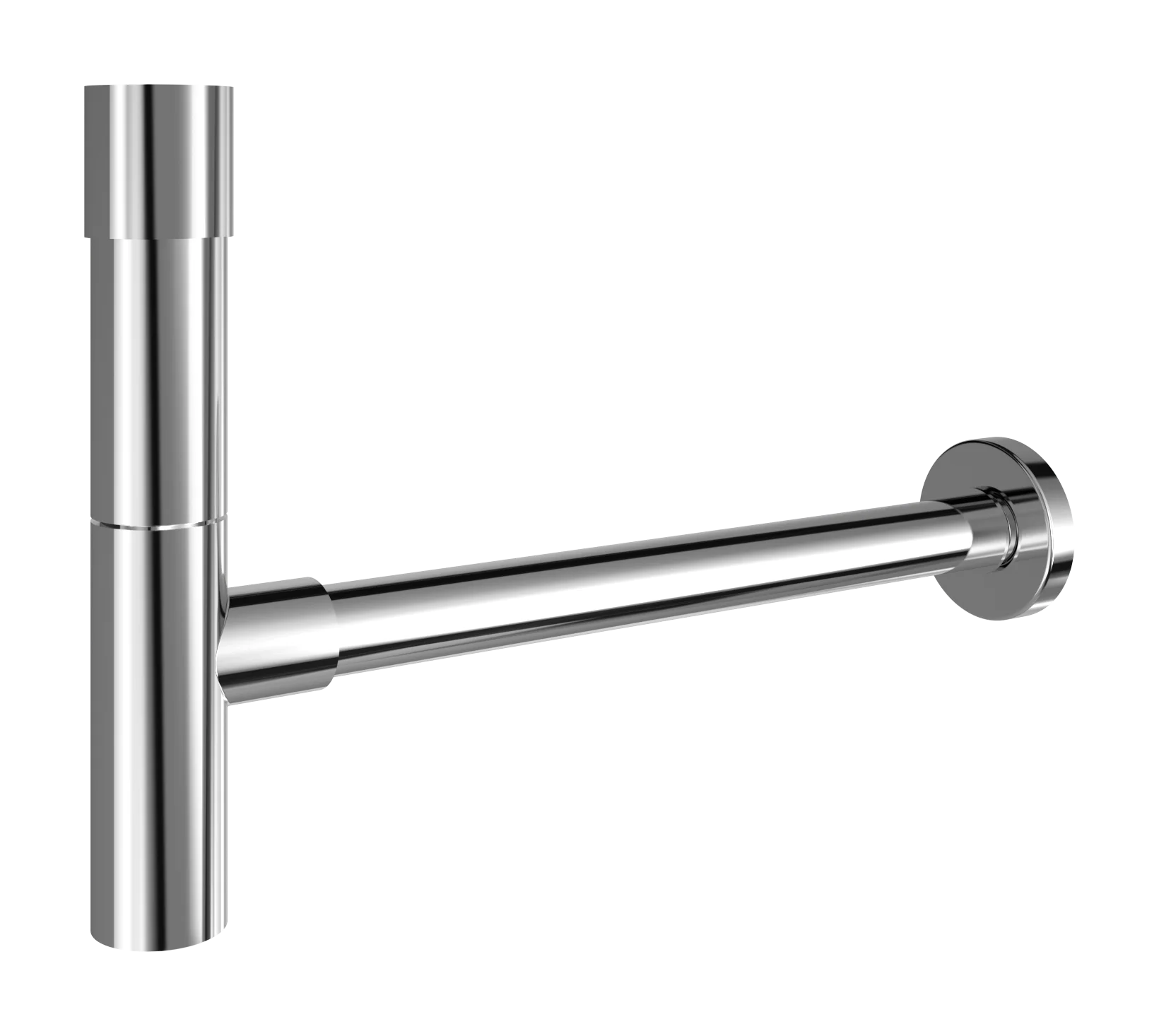 Mod.3908 Designsiphon verchromt passend für alle Modelle Durchmesser Anschlussrohr: 32 mm