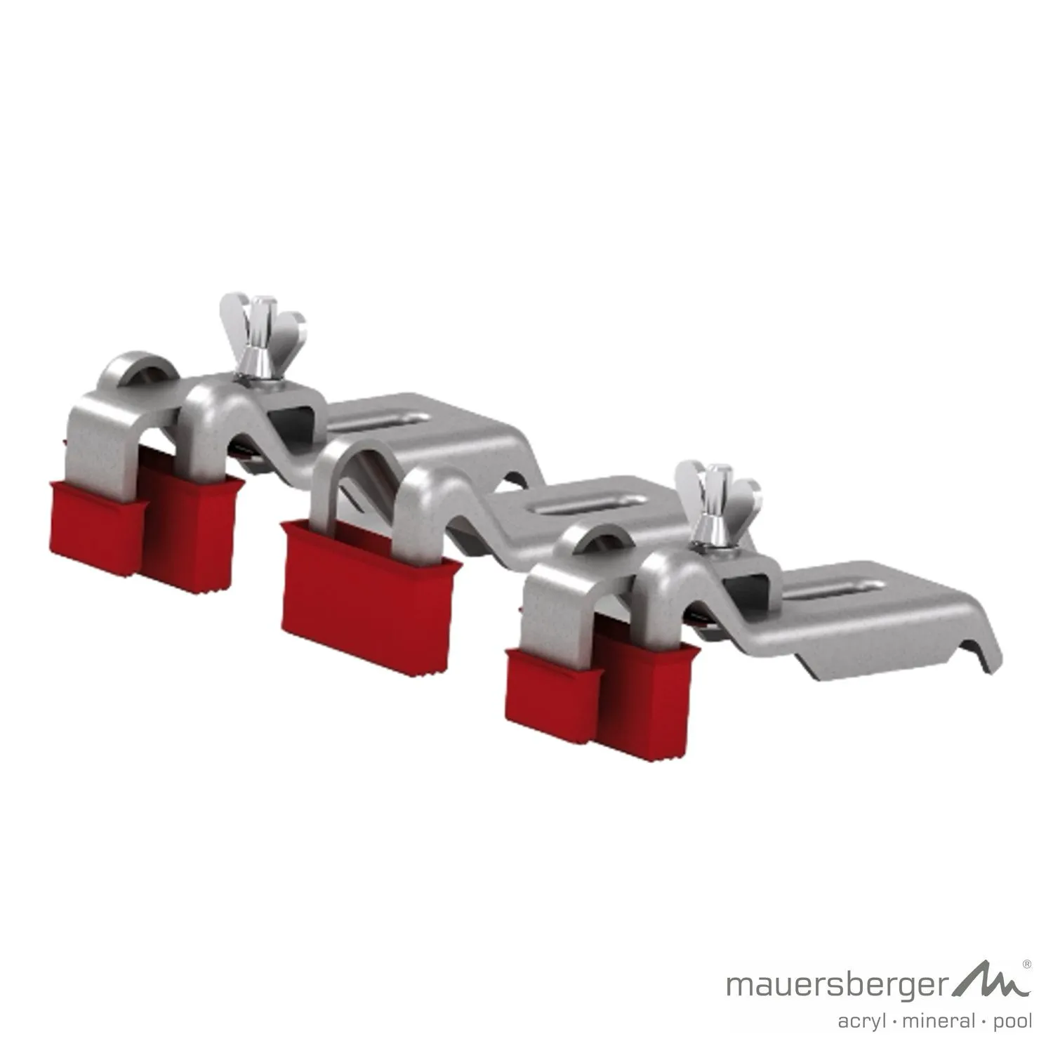 Mauersberger Wannenanker 3 Stück (2 Stk. mit Klemmbügel)