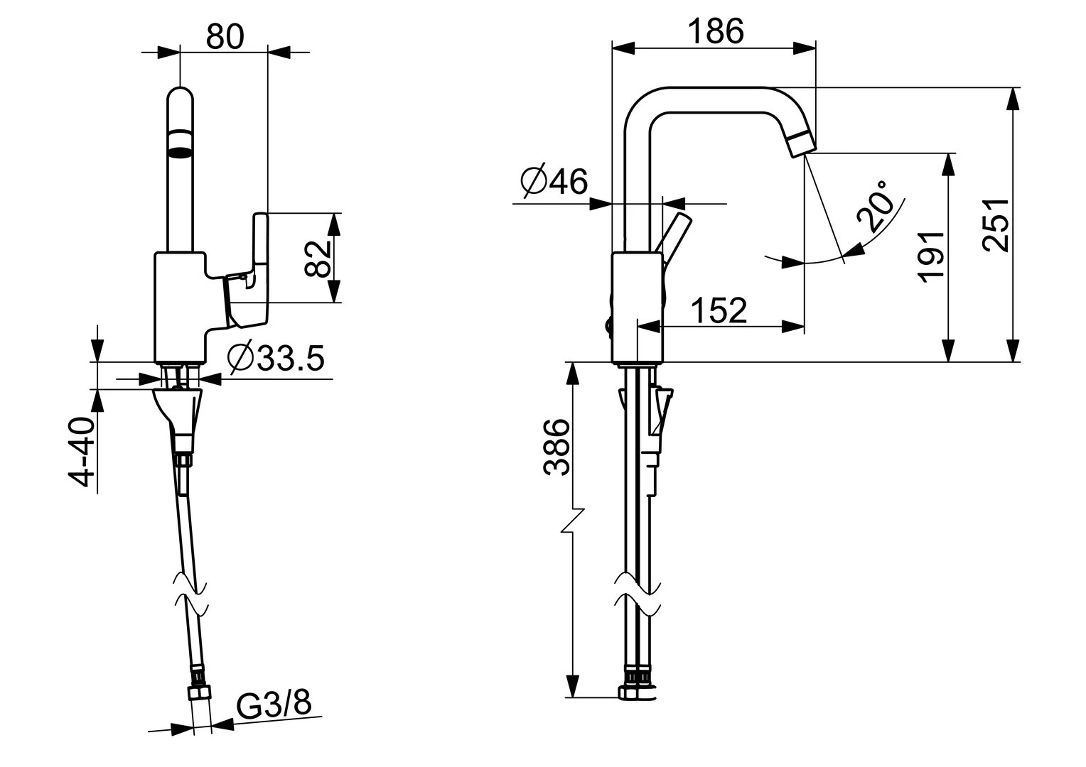 HA Einhebelmischer Waschtischbatterie HANSAPALENO 5643 Ausladung 152 mm DN15 Chrom HA Einhebelmischer Waschtischbatterie HANSAPALENO 5643 Ausladung 152 mm DN15 Chrom