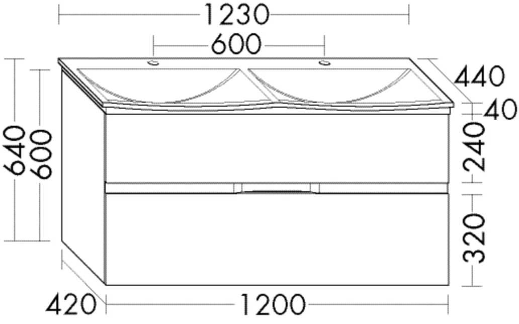 burgbad Badmöbelset „Orell“ Griffleiste, Weiß Glänzend, in Eiche Dekor Cashmere burgbad Badmöbelset „Orell“ Griffleiste, Weiß Glänzend, in Eiche Dekor Cashmere