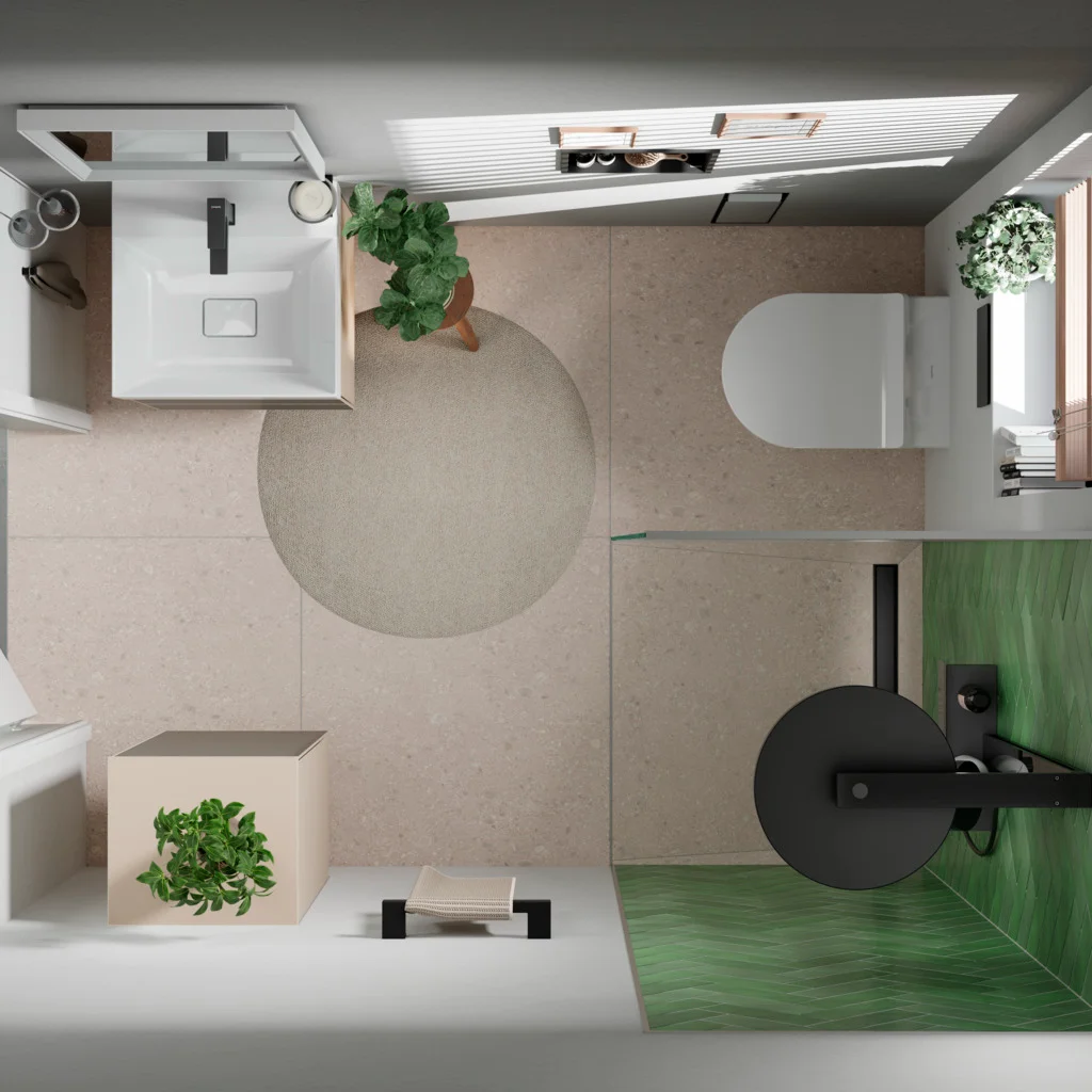 Hansgrohe Xarita E Spiegel 360/50 mit LED-Beleuchtung, IR-Sensor, Mattweiß