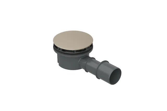 Compact+, seitlich - 0,5 l/s, Ab- und Überlauf, Duschwanne, Duschfläche, 225x115x85 mm, Weiß, Kunststoff