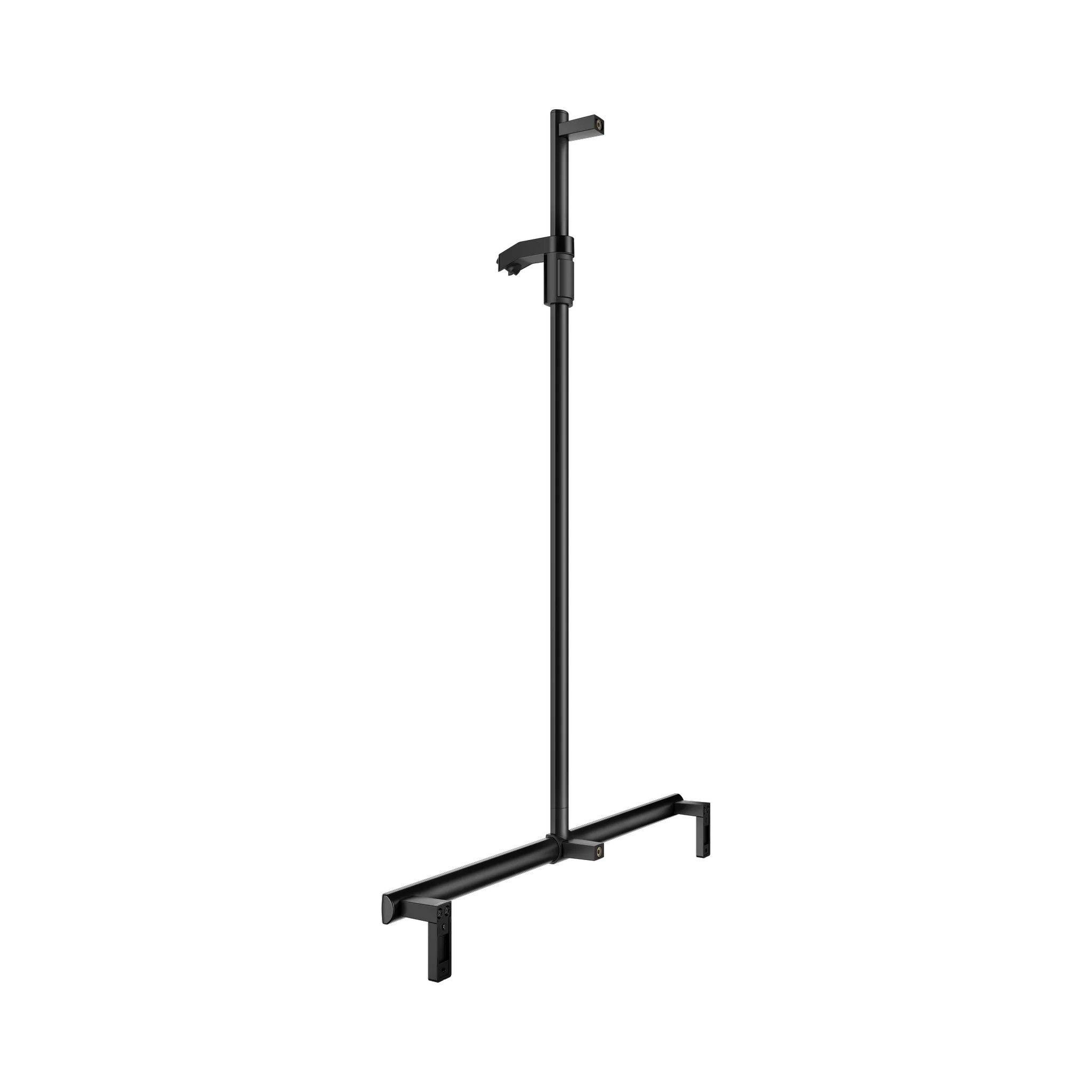KEUCO Duschhandlauf mit Brausestange „Axess“ 932 × 1000 × 1301 mm Ausführung in Schwarz (matt)