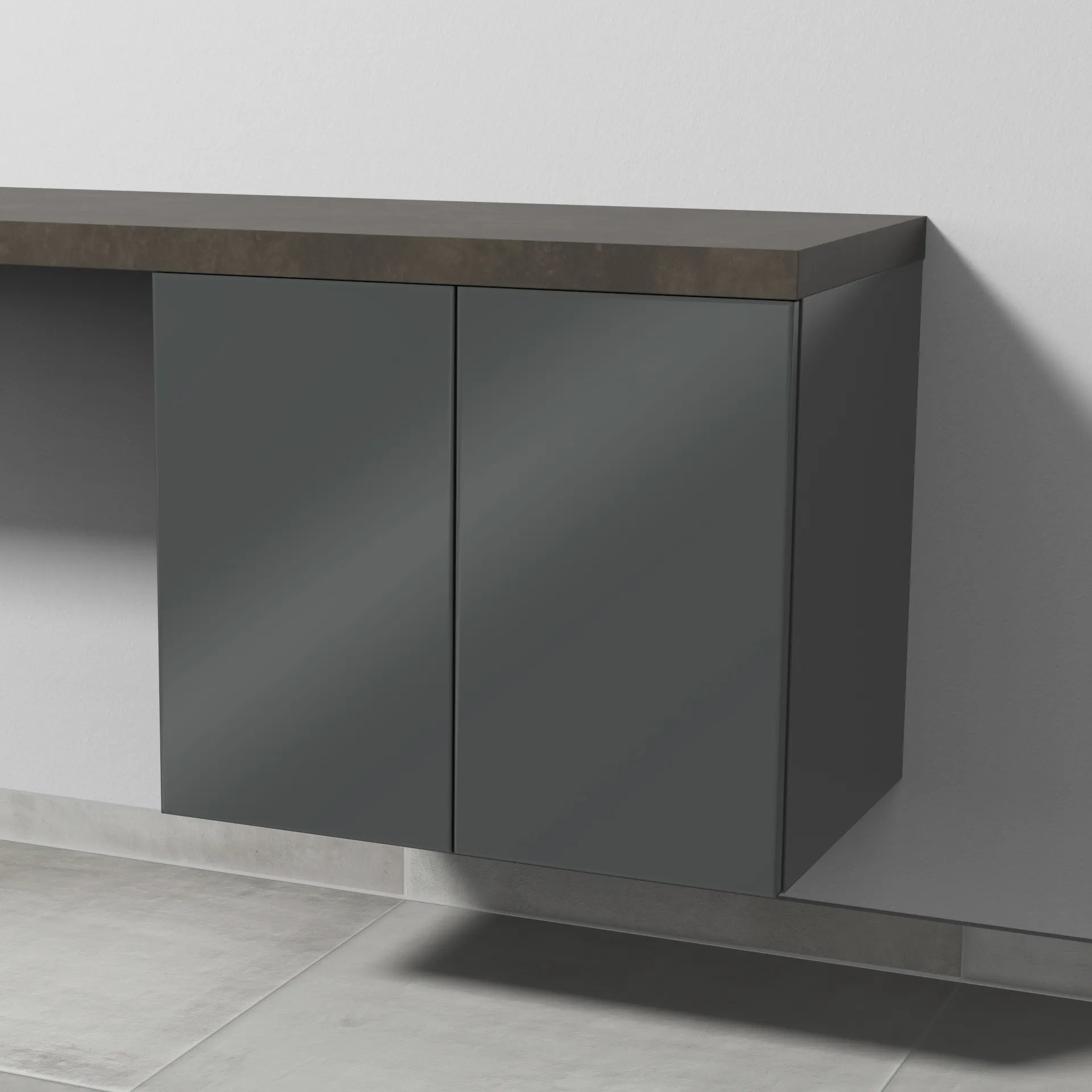 Sanipa Anbauschrank „2morrow“ 600 × 510 × 420 mm in Anthrazit (glanz) Sanipa Anbauschrank „2morrow“ 600 × 510 × 420 mm in Anthrazit (glanz)