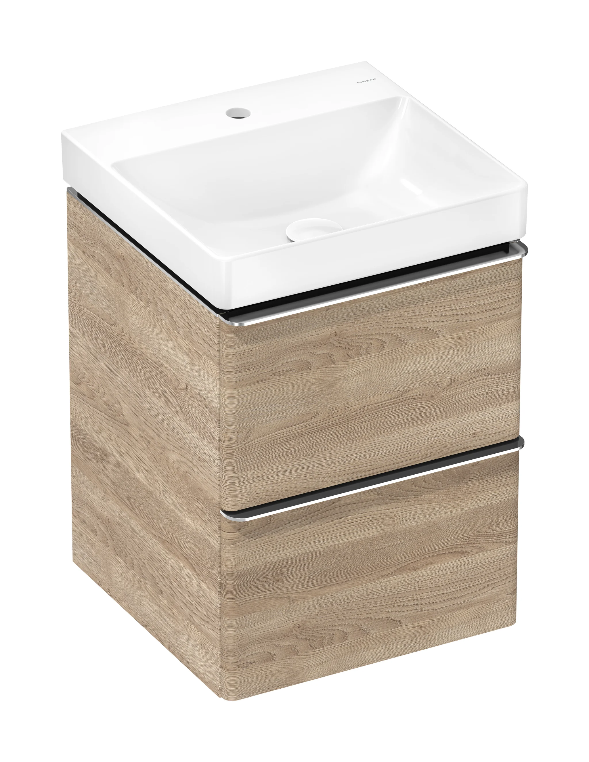 Hansgrohe Handwaschbecken Xelu Q, weiß, 500x480 mm, 100 mm Innenhöhe, wandhängend, ohne Überlauf, SmartClean-Glasur Hansgrohe Handwaschbecken Xelu Q, weiß, 500x480 mm, 100 mm Innenhöhe, wandhängend, ohne Überlauf, SmartClean-Glasur