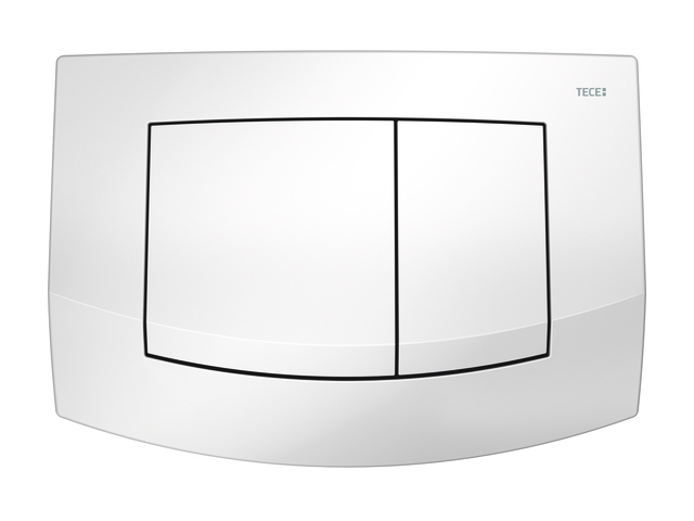 TECE WC-Betätigungsplatte „TECEambia“ 21,4 × 2,2 cm in weiß