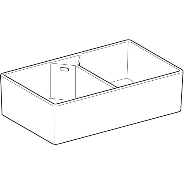 Mehrzweckbecken „Publica“, mit Überlauf 90 cm Mehrzweckbecken „Publica“, mit Überlauf 90 cm