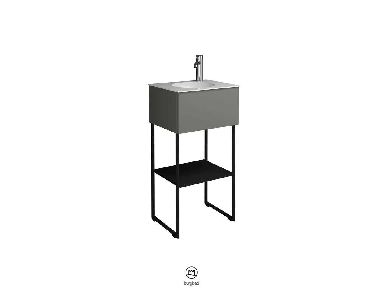 burgbad Badmöbelset „Coco“ in Sandstein Hochglanz burgbad Badmöbelset „Coco“ in Sandstein Hochglanz