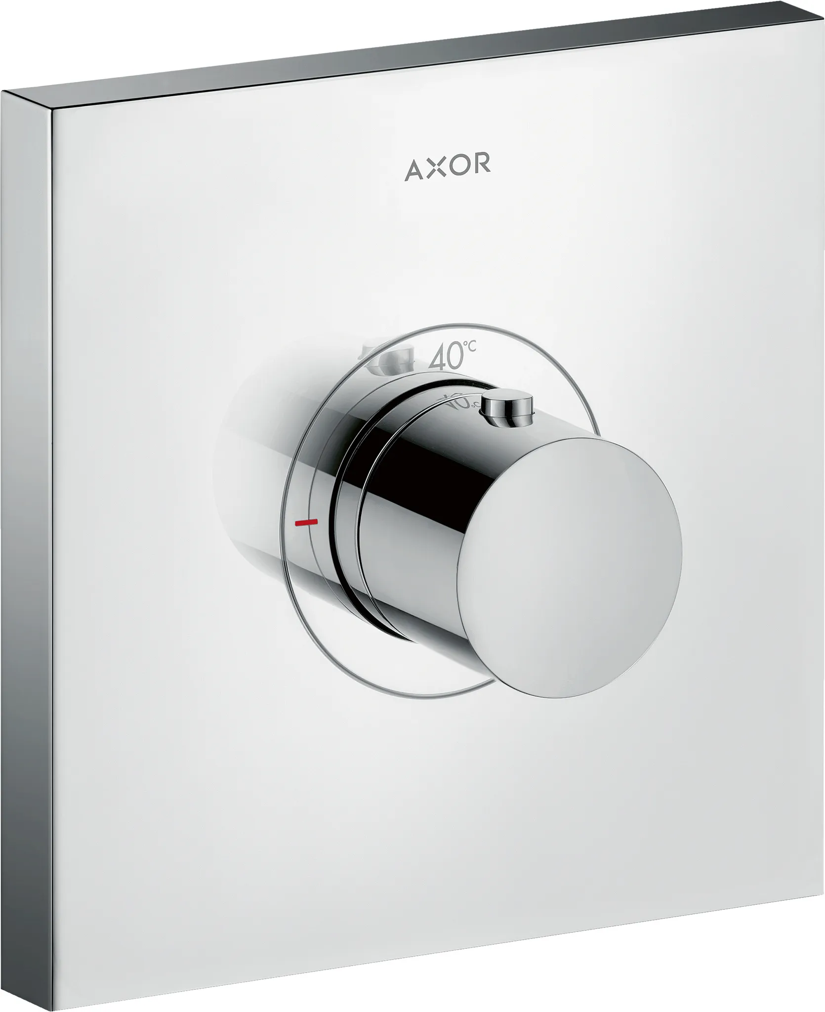 Thermostat UP Axor ShowerSelect Fertigset quadratisch chrom