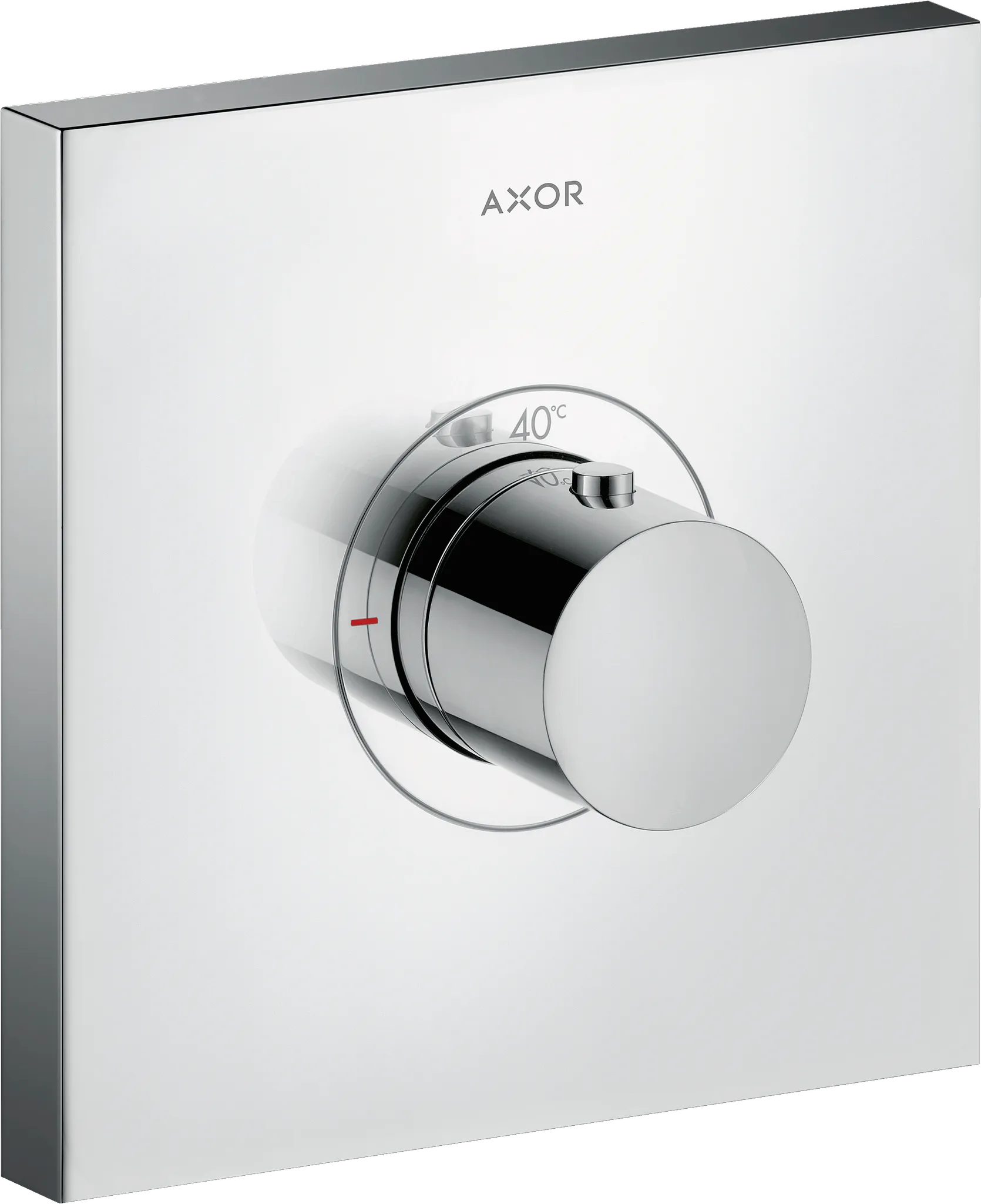 Thermostat UP Axor ShowerSelect Fertigset quadratisch chrom Thermostat UP Axor ShowerSelect Fertigset quadratisch chrom