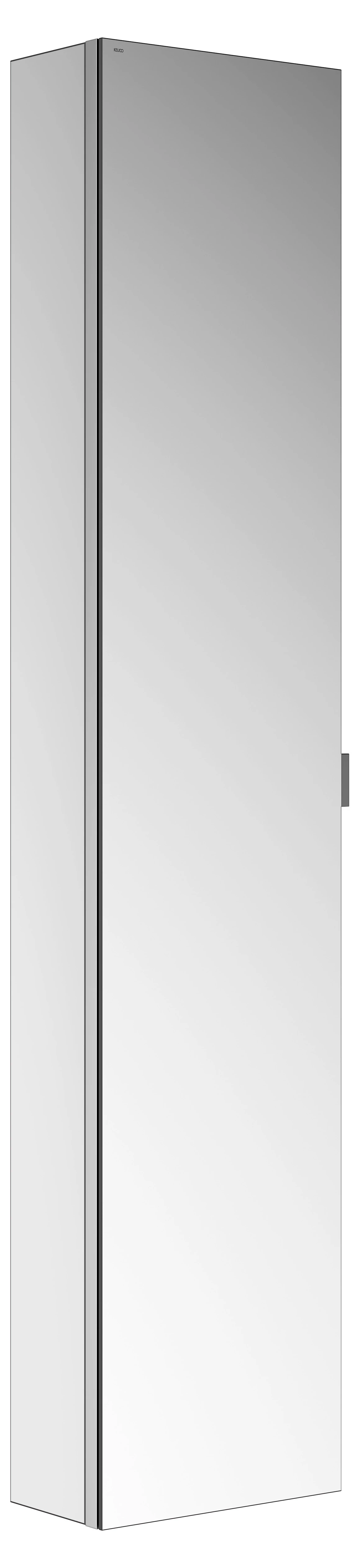 KEUCO Wandvorbau Seitenschrank 1-türig „Royal Modular 2.0“ in Silber (eloxiert), Anschlag links, links, Aufputz, Anschlag links, ohne Beleuchtung 350 × 1600 × 160 mm KEUCO Wandvorbau Seitenschrank 1-türig „Royal Modular 2.0“ in Silber (eloxiert), Anschlag links, links, Aufputz, Anschlag links, ohne Beleuchtung 350 × 1600 × 160 mm