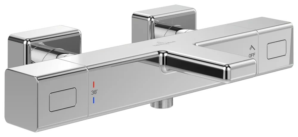 Villeroy & Boch Badewannenthermostat Universal Taps & Fittings TVT000002000 Eckig Chrom