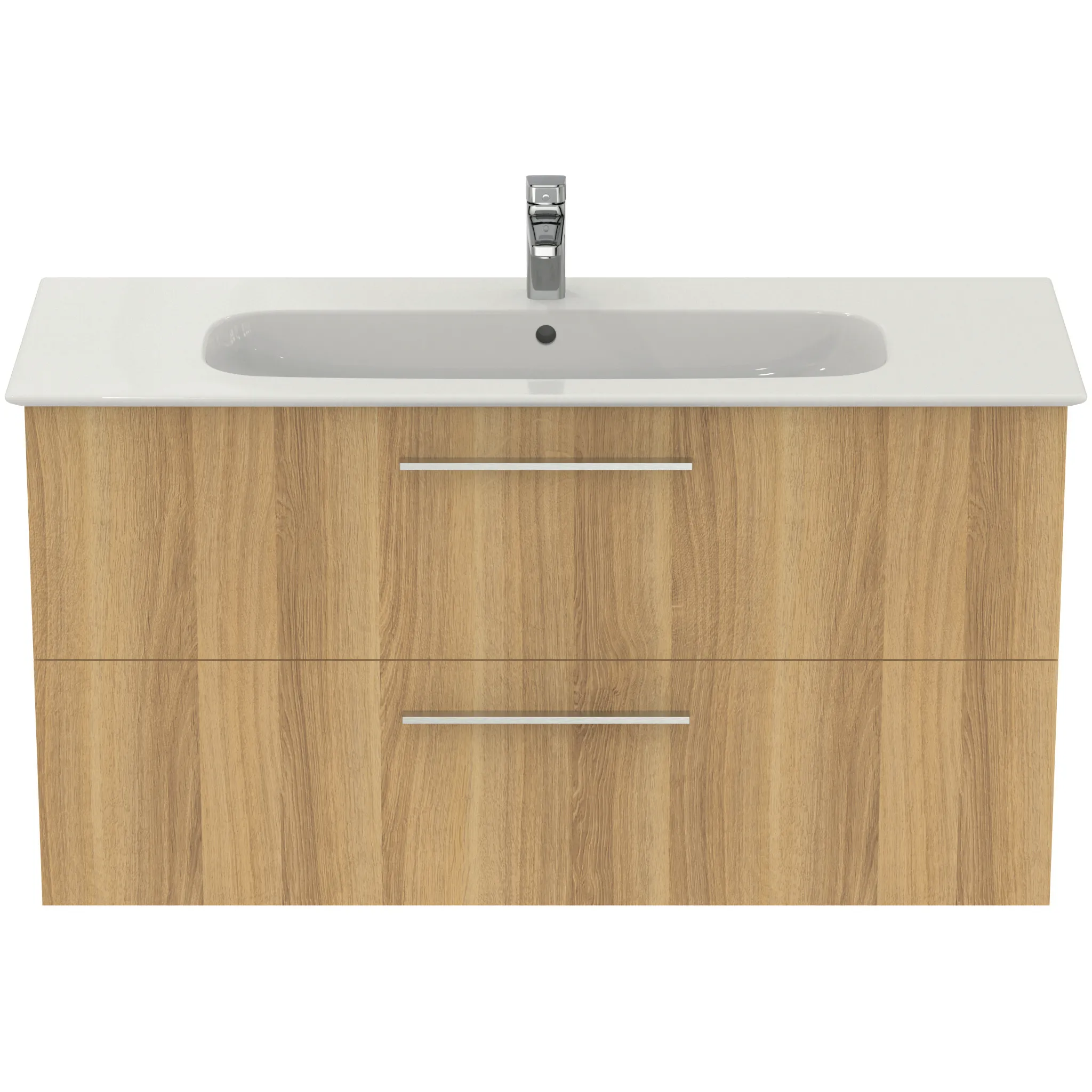 Möbelpaket i.life A mit Waschtisch 120cm und Unterschrank mit chrom Griff Weiß matt Möbelpaket i.life A mit Waschtisch 120cm und Unterschrank mit chrom Griff Weiß matt