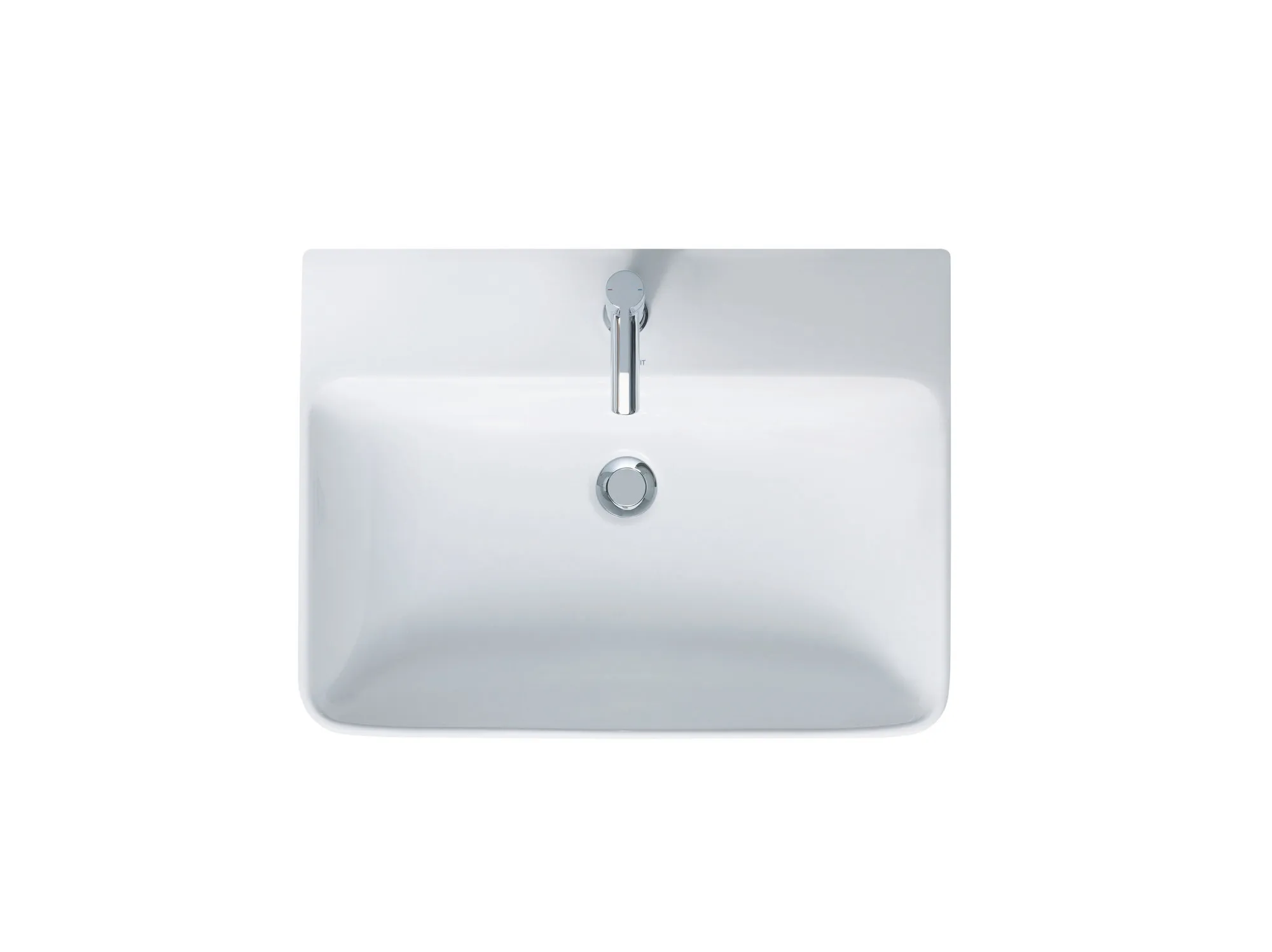 Wandwaschtisch „ME by Starck“, mit Überlauf, Hahnlochposition mittig in Weiß Seidenmatt Becken: mittig / Farbe: Weiß Seidenmatt / Größe: 65 × 49 cm / Hahnlochbohrung: mit 1×1 Hahnlochbohrung / Hahnlochposition: mittig / Oberflächenveredelung: mit WonderGliss / Überlauf: mit Überlauf Wandwaschtisch „ME by Starck“, mit Überlauf, Hahnlochposition mittig in Weiß Seidenmatt Becken: mittig / Farbe: Weiß Seidenmatt / Größe: 65 × 49 cm / Hahnlochbohrung: mit 1×1 Hahnlochbohrung / Hahnlochposition: mittig / Oberflächenveredelung: mit WonderGliss / Überlauf: mit Überlauf