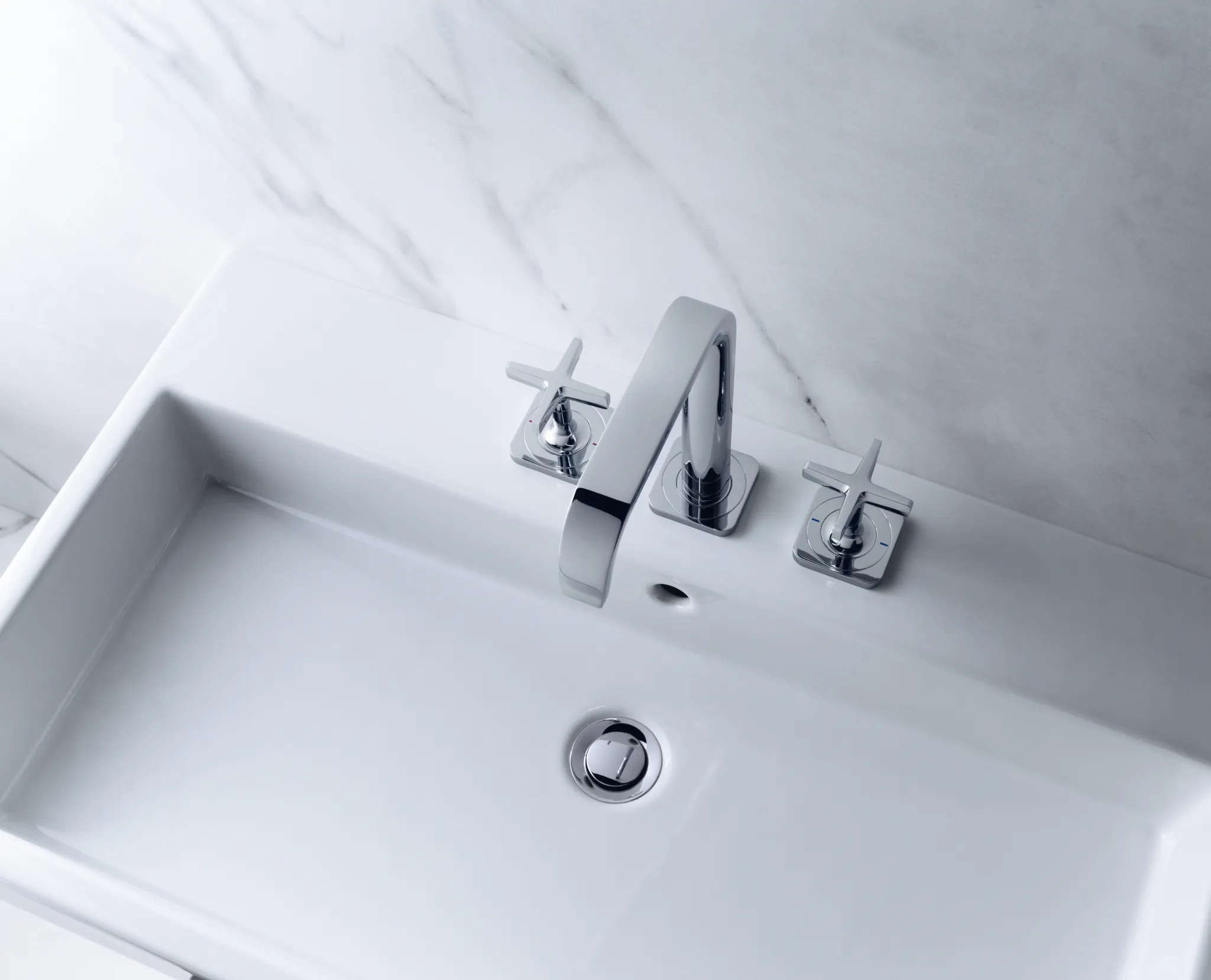 Hansgrohe AXOR Citterio E 3-Loch Waschtischarmatur 170 Chrom Hansgrohe AXOR Citterio E 3-Loch Waschtischarmatur 170 Chrom