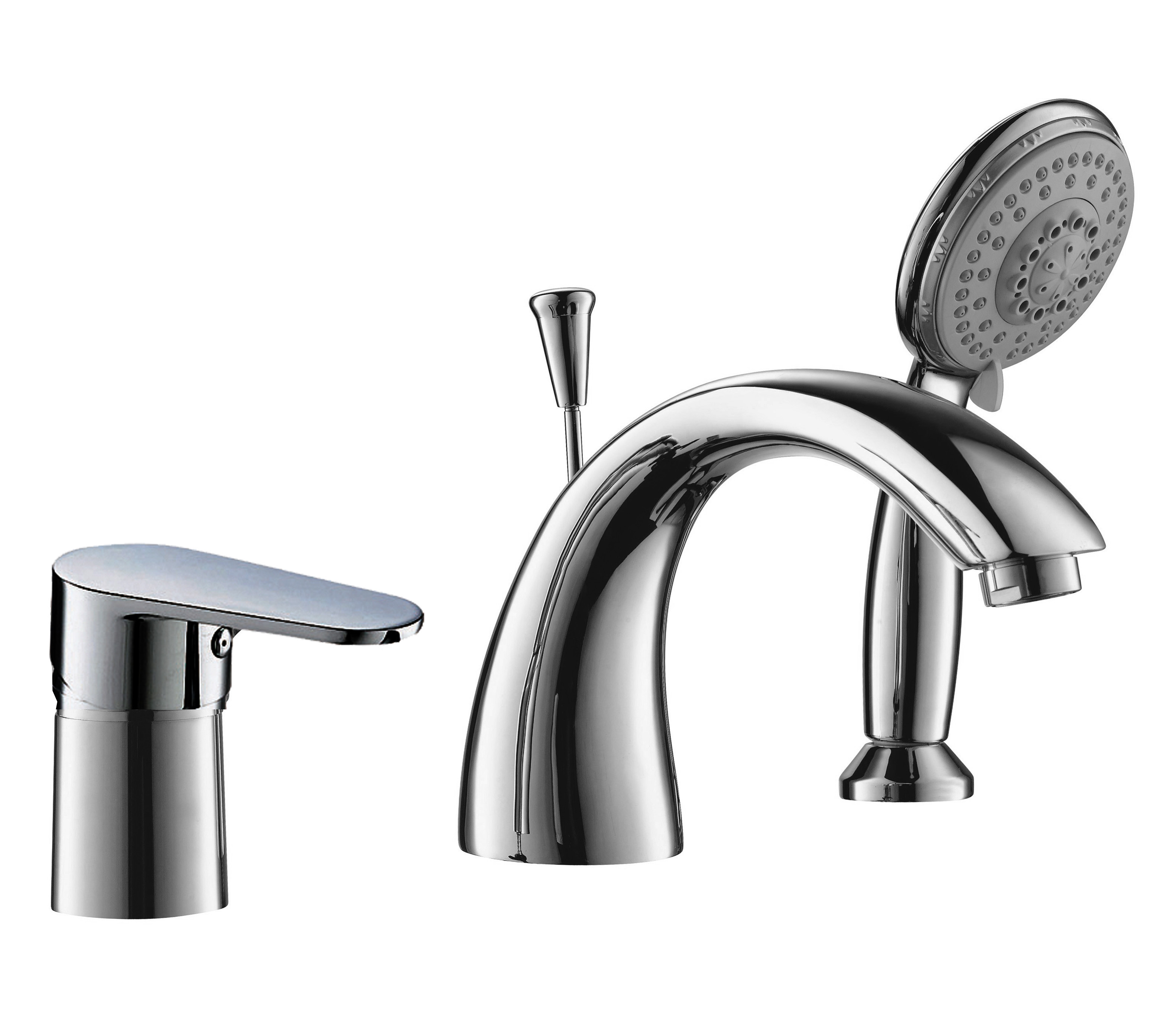 3-Loch-Wannen-Einhandbatterie AqvaBasic I - inkl. Sicht- und Funktionsteile - Ausladung 220 mm - Handbrause AqvaBasic - Kartusche mit keramischen Dichtscheiben - Heißwassersperre - Wassermengendurchflussregulierung - chrom Passende Montageplatten finden 3-Loch-Wannen-Einhandbatterie AqvaBasic I - inkl. Sicht- und Funktionsteile - Ausladung 220 mm - Handbrause AqvaBasic - Kartusche mit keramischen Dichtscheiben - Heißwassersperre - Wassermengendurchflussregulierung - chrom Passende Montageplatten finden