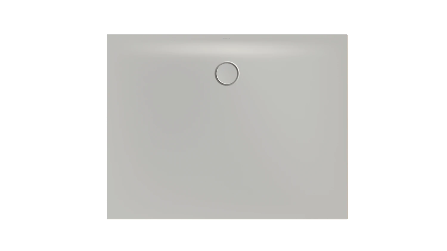 Bette rechteck Duschwanne „BetteFloor Side“ 1300 × 1000 mm mit BetteAntirutsch Pro, ohne Oberflächenveredelung, ohne Wannenträger, in Dust