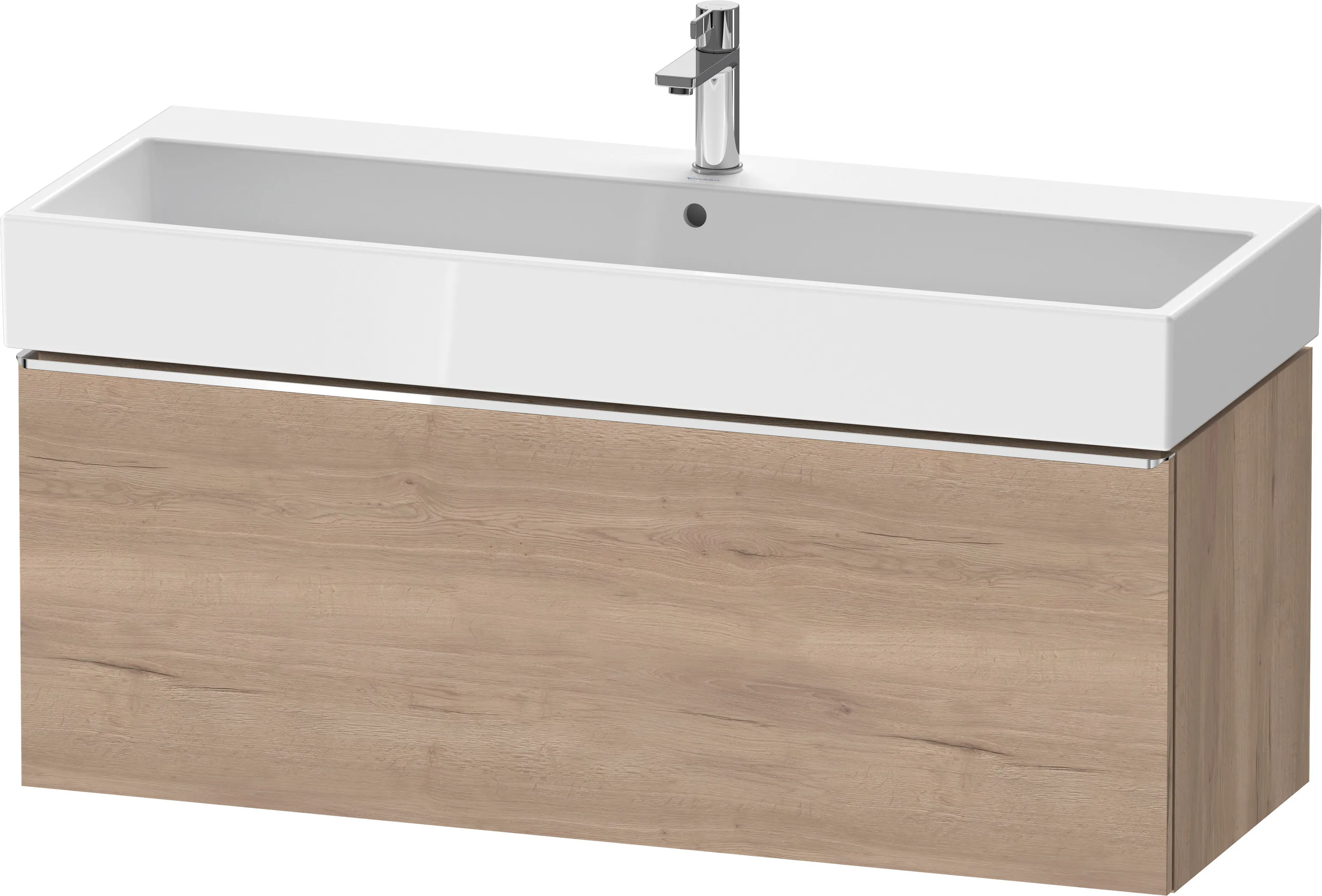 Duravit Waschtischunterschrank wandhängend „D-Neo“ 118,4 × 44 × 44,2 cm Eiche Marmoriert