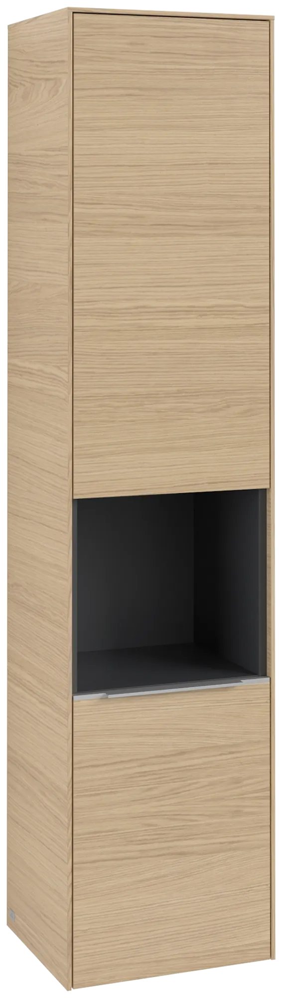 Villeroy & Boch Hochschrank Subway 3.0 Nordic Oak, 400x1710x346 mm, 2 Türen, SoftClosing, Wandmontage