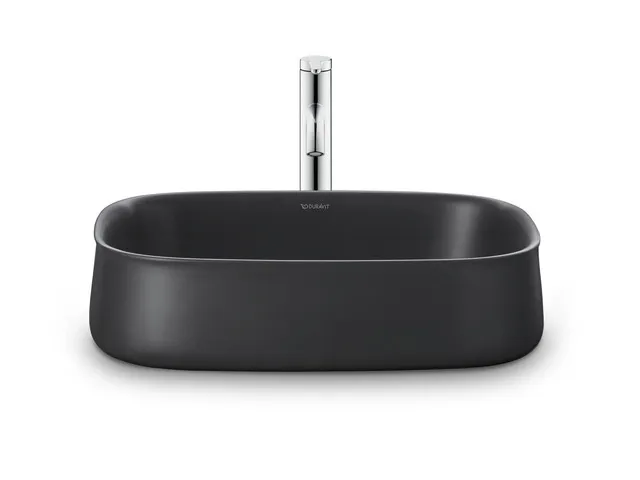 Aufsatzwaschtisch geschliffen „Zencha“ 55 × 39 × 13,5 cm, ohne Hahnlochbohrung in Anthrazit Matt Aufsatzwaschtisch geschliffen „Zencha“ 55 × 39 × 13,5 cm, ohne Hahnlochbohrung in Anthrazit Matt