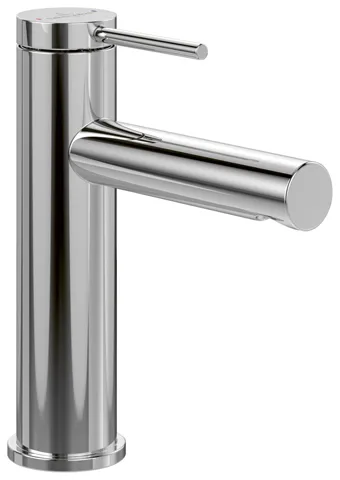 Einhand-Waschtischarmatur „Loop & Friends“ 14,9 cm Ausladung 112 mm in Chrom