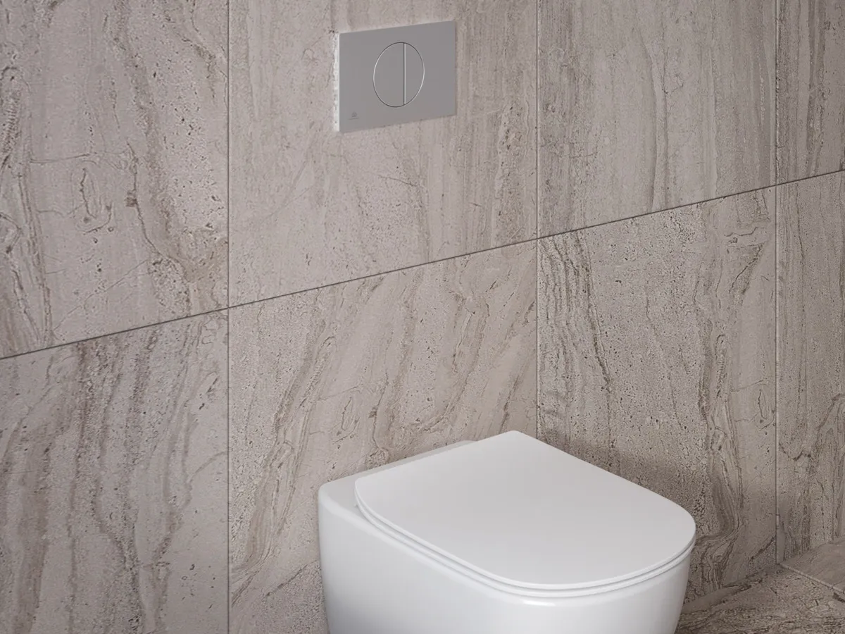 Betätigungsplatte M5 Oleas mechanische Auslösung Brushed Gold Betätigungsplatte M5 Oleas mechanische Auslösung Brushed Gold