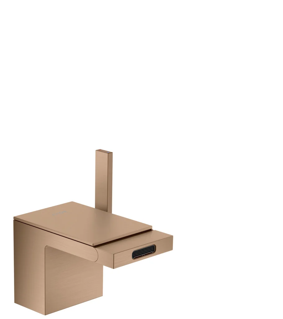 Hansgrohe AXOR MyEdition Platte 117 mm Metall Brushed Red Gold abnehmbar