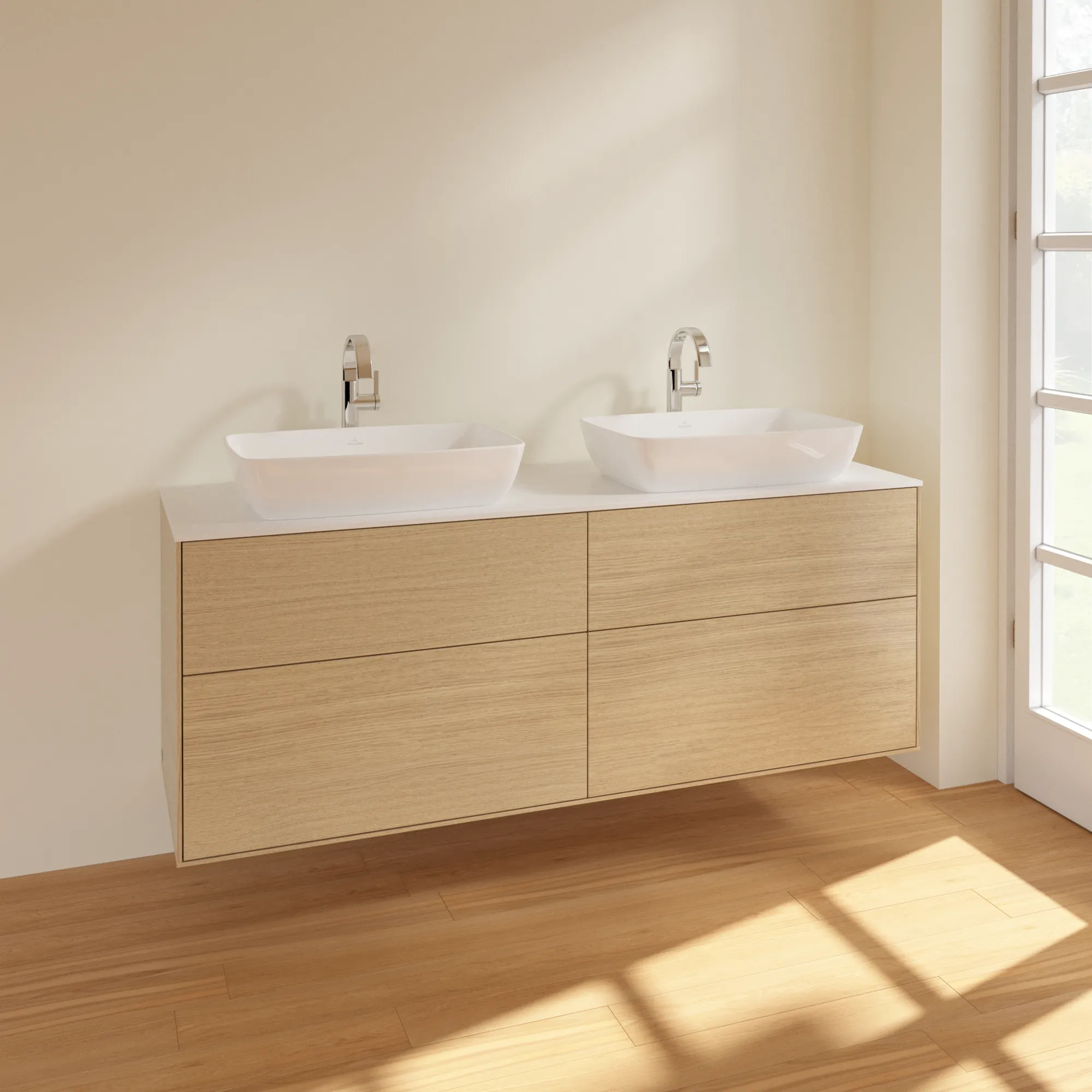 Villeroy & Boch Finion F84 Waschbeckenunterschrank 1600x603x501mm Villeroy & Boch Finion F84 Waschbeckenunterschrank 1600x603x501mm