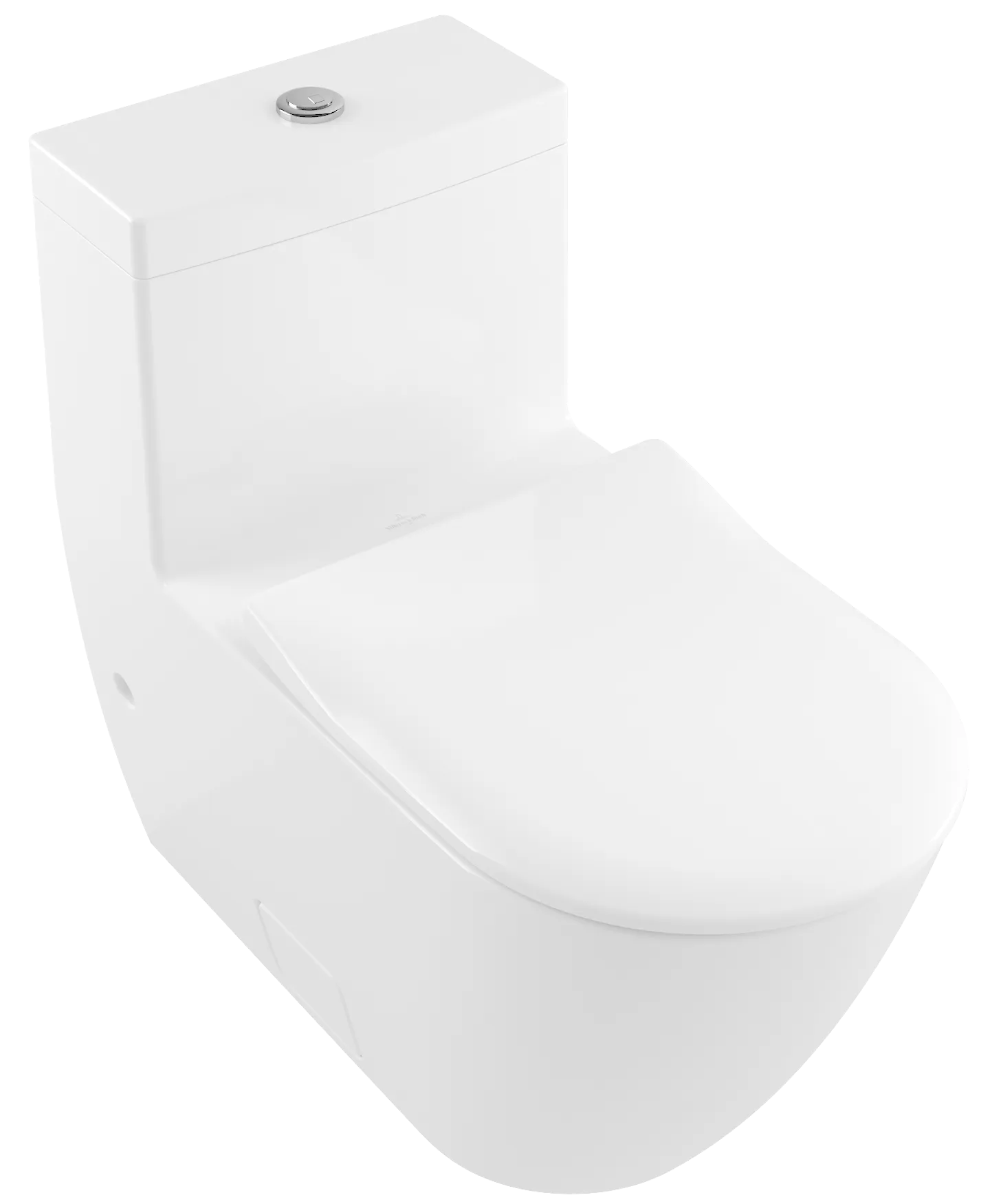 Villeroy & Boch WC-Sitz SlimSeat „Subway 2.0“ inkl. Deckel 43,2 × 35,8 × 43,9 × 4,3 cm, Quick Release, Soft Closing