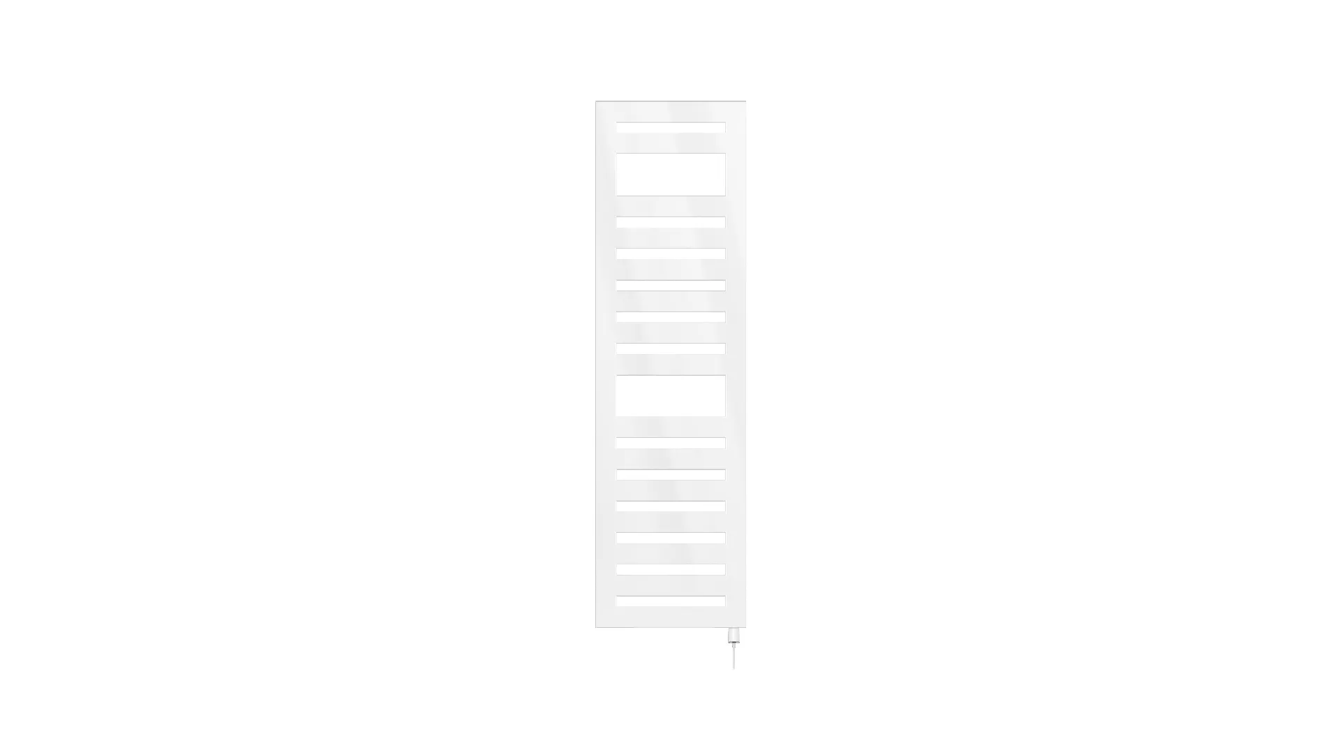 Zehnder Design-Elektroheizkörper „Metropolitan Spa“ 60 × 182,4 cm in White Matt