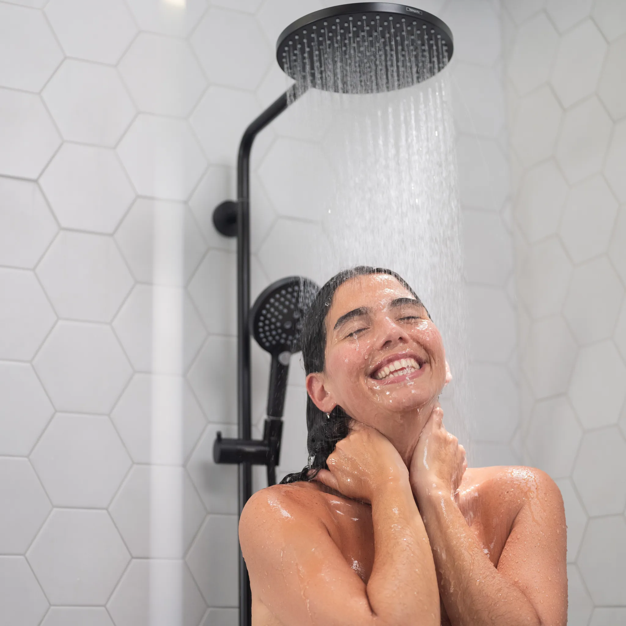 Showerpipe Raindance Select S 240 1jet PowderRain chrom