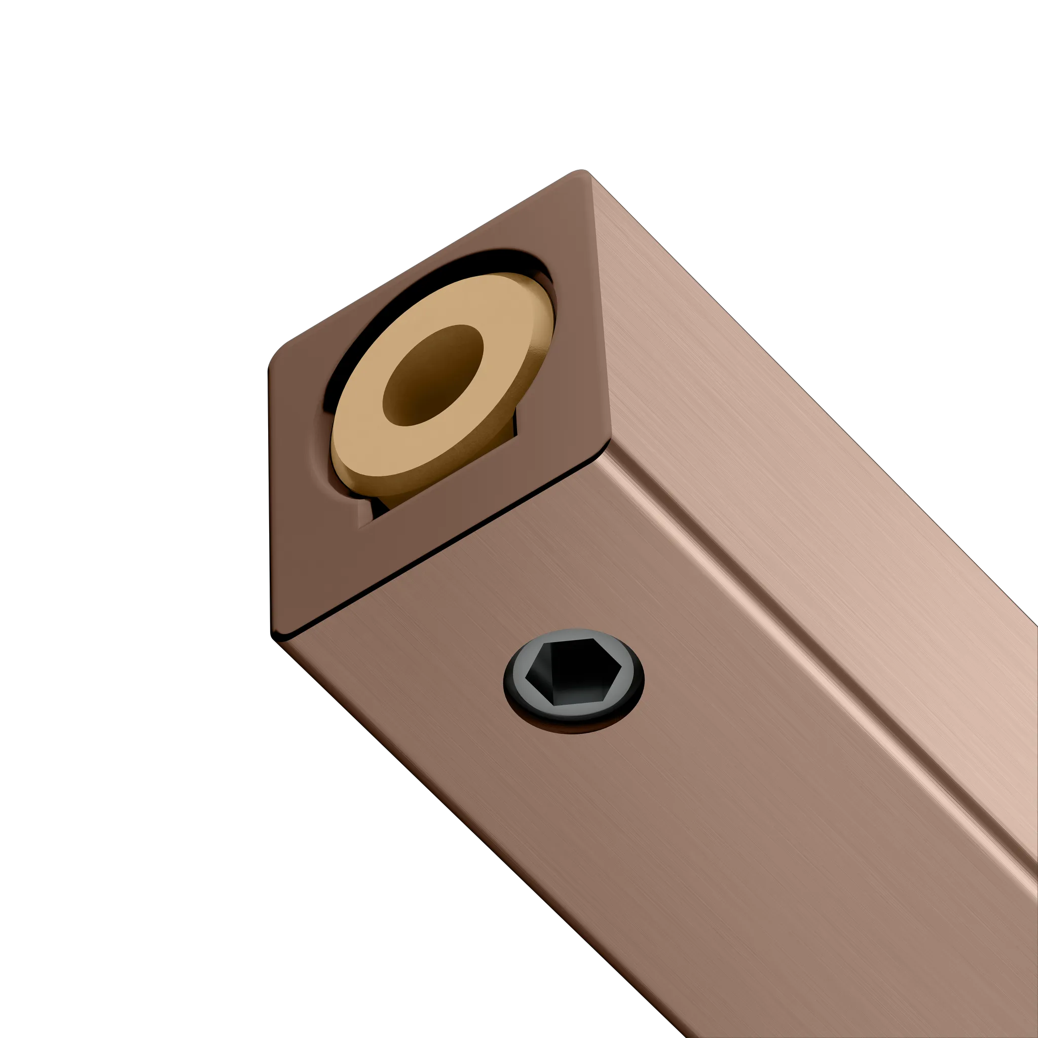 Edition 11 Ersatzrollenhalter Rotgold gebürstet