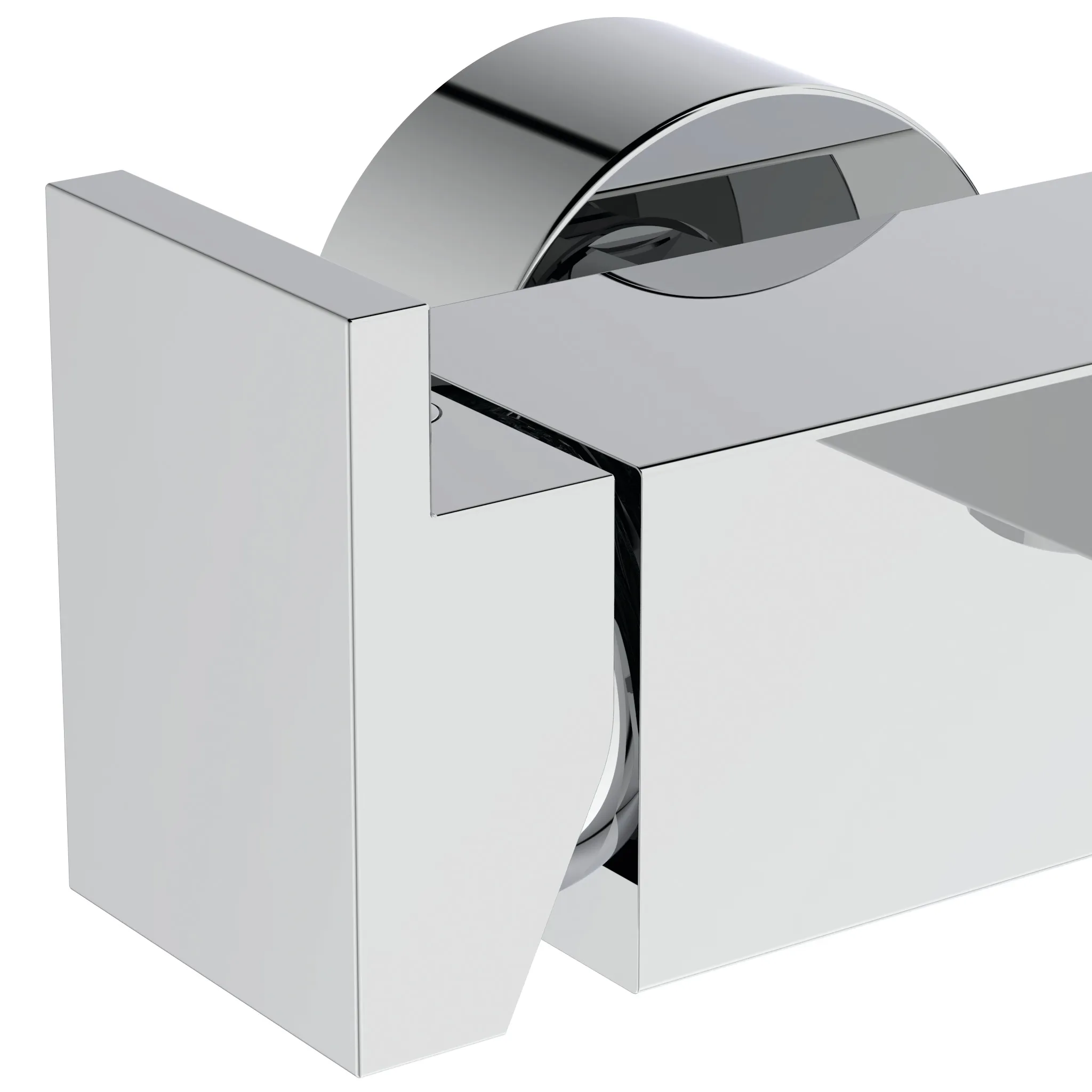 Ideal Standard Badearmatur Aufputz Extra Ausladung 188mm mit Stab-Handbrause Chrom Ideal Standard Badearmatur Aufputz Extra Ausladung 188mm mit Stab-Handbrause Chrom