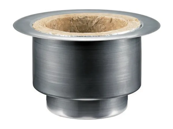 Brandschutzelement 9 Stahltrapez, DN 90/DN 100